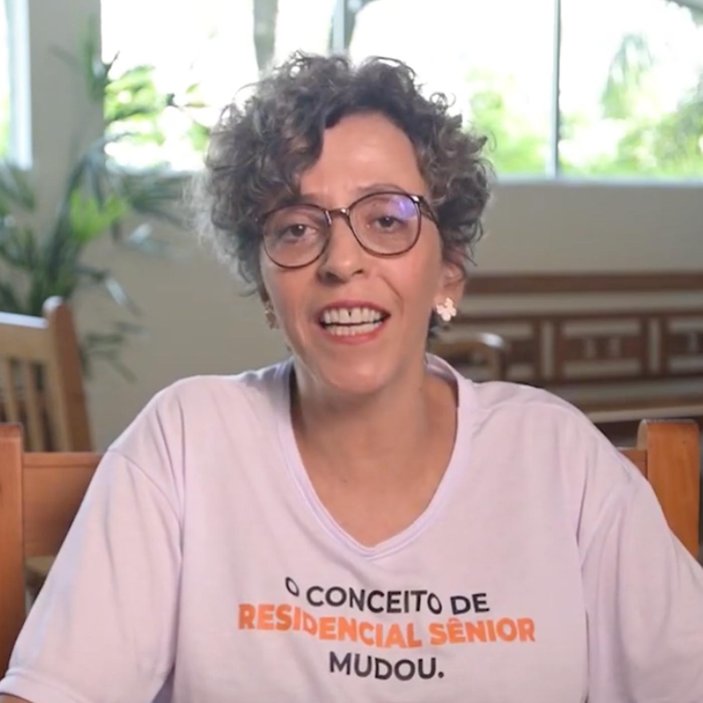 Andréia Haddad em depoimento sobre o Aquarela